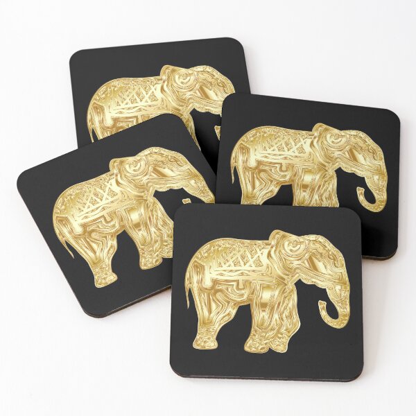 Item preview, Gold Elephant designed and sold by Dobsy.