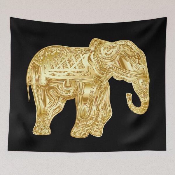 Item preview, Gold Elephant designed and sold by Dobsy.