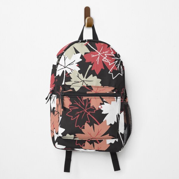 Item preview, Red Autumn Leaves Pattern with Inspirational Quotes designed and sold by FlinArt.