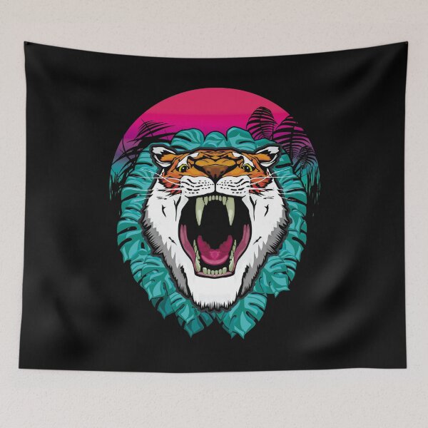 Item preview, Roaring Tiger Face designed and sold by TMBTM.