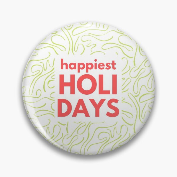 Item preview, Copy of Happy Holidays Christmas Red Green Stripes 2021 2022 by Miraidesigns designed and sold by miraidesigns.