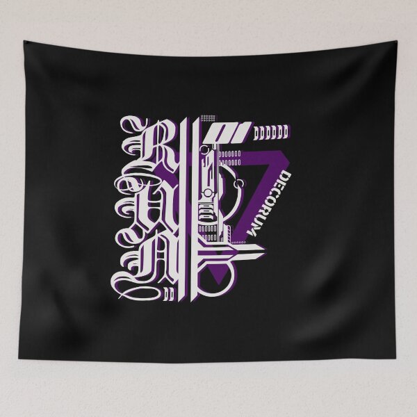 Item preview, RUN- Graphic logo violet designed and sold by CarolinSajur.
