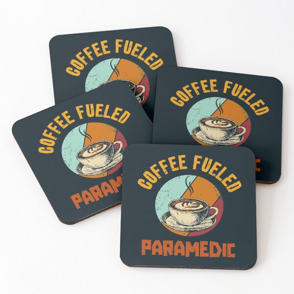 Item preview, Coffee Fueled Paramedic designed and sold by JobSmith.
