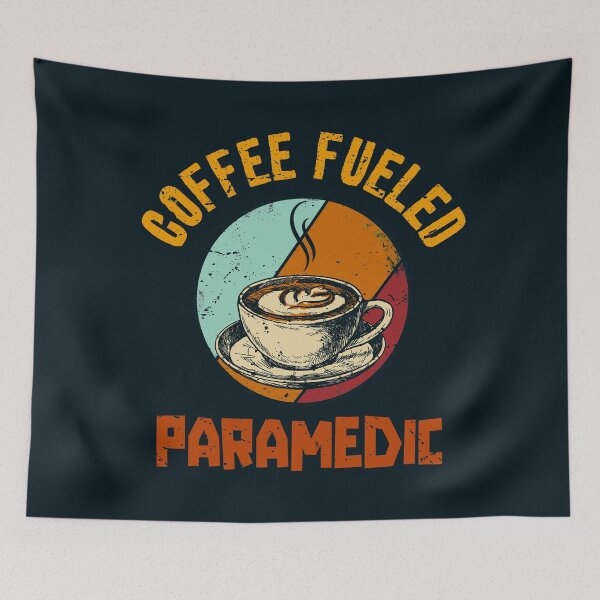 Item preview, Coffee Fueled Paramedic designed and sold by JobSmith.
