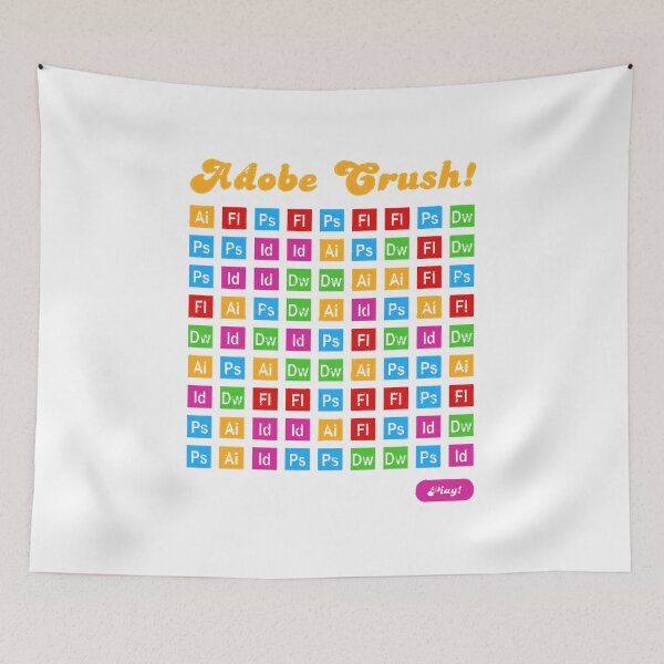 Item preview, Adobe Crush!  designed and sold by LaurenceKelly.