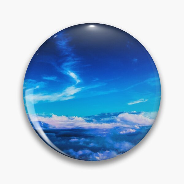 Item preview, Cloudy Sky View | Blue Atmosphere | Earth Pearl designed and sold by cypher33.