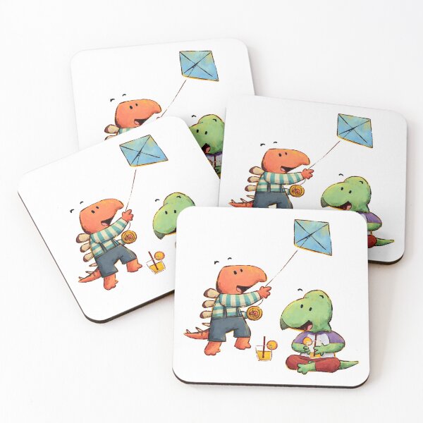 Item preview, Kevin Kentrosaurus and Leo Leptoceratops designed and sold by OwlHollow.