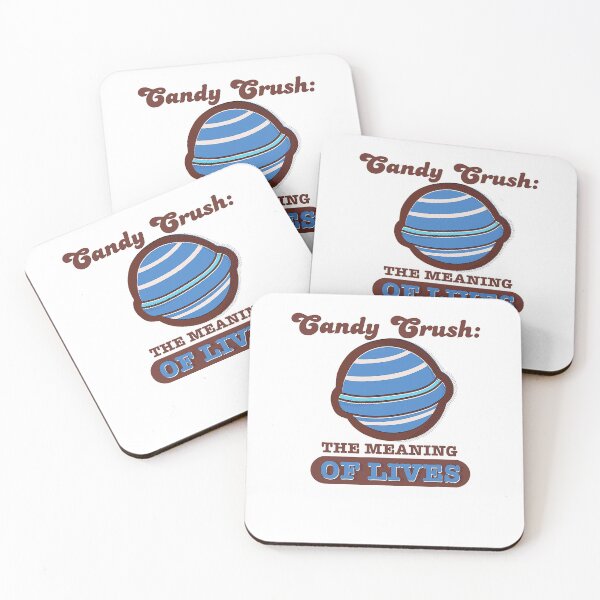 Item preview, Candy Crush 'The Meaning of Lives'  designed and sold by LaurenceKelly.