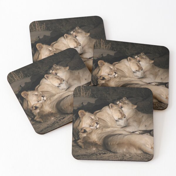 Item preview, Resting Pride of Lions  designed and sold by SliceOfTheWild.