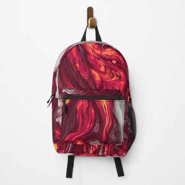 Item preview, Red marble art designed and sold by Catspuss.