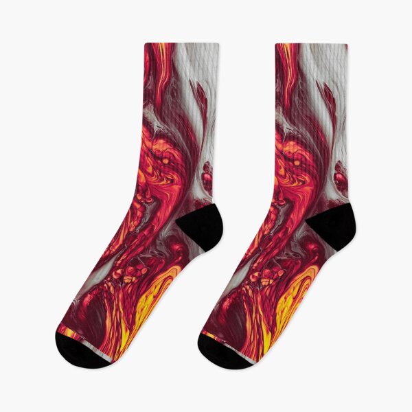 Item preview, Red marble art designed and sold by Catspuss.