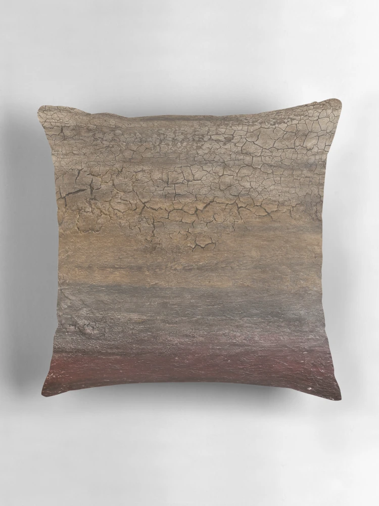 Thumbnail 3 of 4, Pillow, Breaking Through designed and sold by RUBYROSESTUDIO.