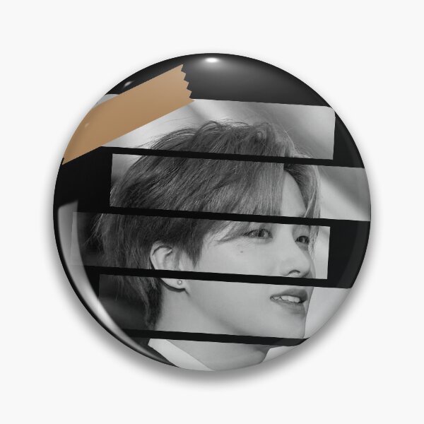 Item preview, Kim Jinhwan iKON JayKorean Kpop Monochrome Stripe Design designed and sold by Piosenka Art.