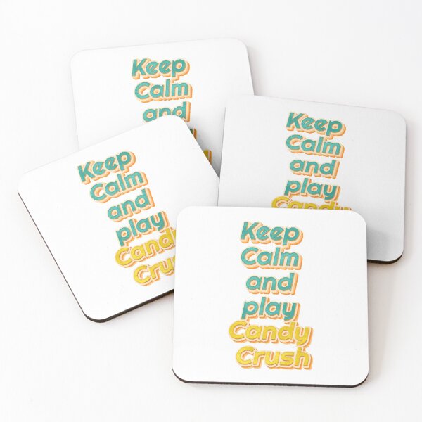 Item preview, Keep Calm and play Candy Crush  designed and sold by LaurenceKelly.