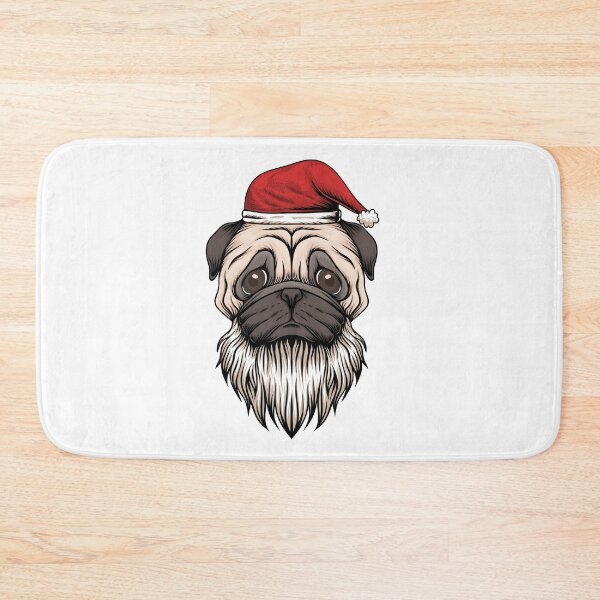 Item preview, Sweet Santa Claus pug designed and sold by Emil1993.