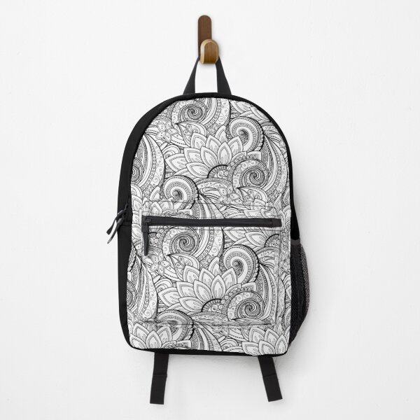 Item preview, Non Colored Pattern with Vintage Floral Motifs designed and sold by lissantee.