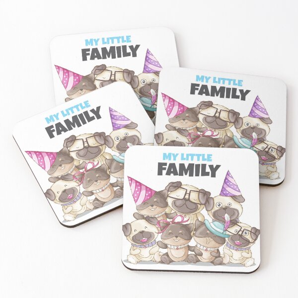 Item preview, Pug Family designed and sold by Emil1993.