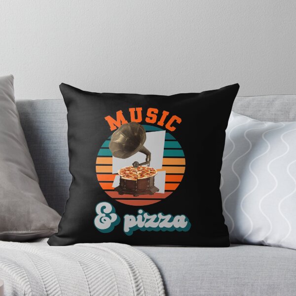 Item preview, Music and Pizza Lovers Tshirt designed and sold by Hema Thilakaratne.