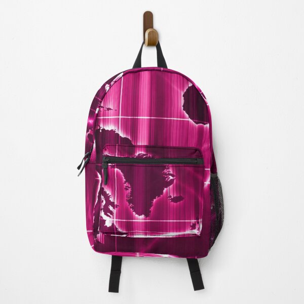 Item preview, Shining Digital World Map - Deep Pink designed and sold by NexusArts.