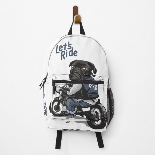 Item preview, Motorcyclist Pug designed and sold by Emil1993.
