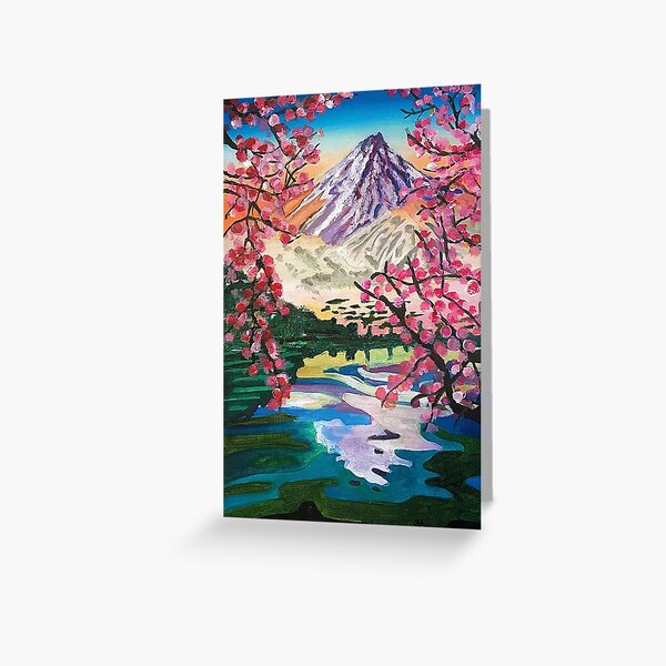 Item preview, Serene Mountain Landscape designed and sold by Abhi Ananthan.