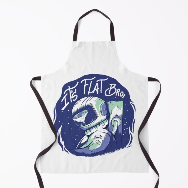 Item preview, It’s flat bro , flat earth , astronaut designed and sold by TRIBExSPACE.
