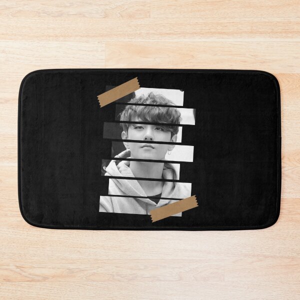 Item preview, Kim Donghyuk iKON DK Korean Kpop Monochrome Stripe Design designed and sold by Piosenka Art.