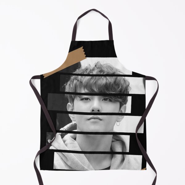 Item preview, Kim Donghyuk iKON DK Korean Kpop Monochrome Stripe Design designed and sold by Piosenka Art.