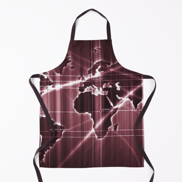 Item preview, Shining Digital World Map - Rose Quarts designed and sold by NexusArts.