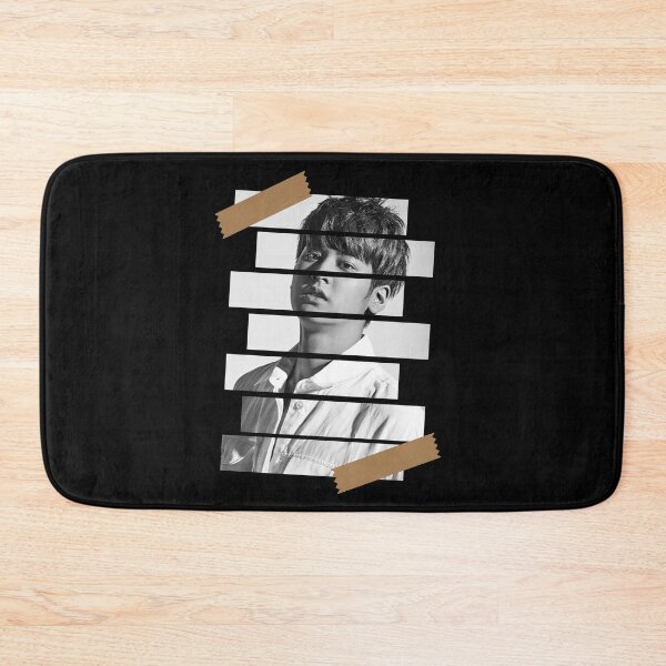 Item preview, Jung Chanwoo iKON Chan Korean Kpop Monochrome Stripe Design designed and sold by Piosenka Art.