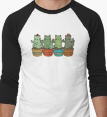 Catcus-Garten Baseballshirt für Männer