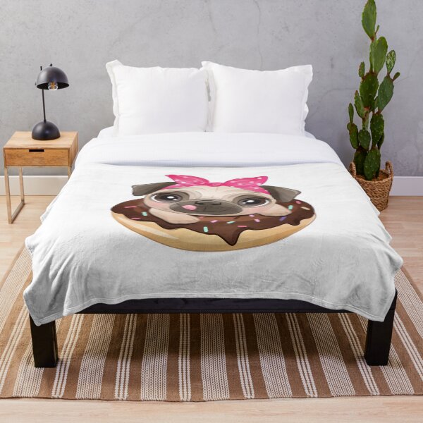 Item preview, Donut de chocolate pug designed and sold by Emil1993.