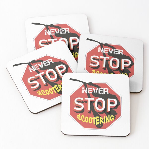 Item preview, Never stop scootering designed and sold by xtrancer.