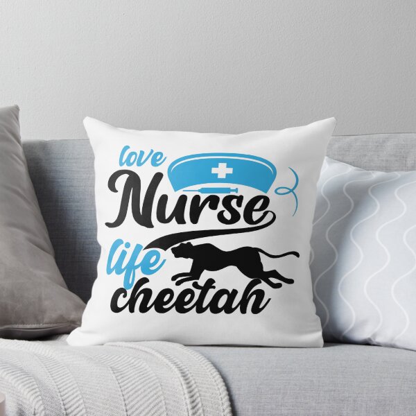 Item preview, love nurse life cheetah funny nurse saying for nurses for mom for sister for friend  designed and sold by mydreamcatcher.
