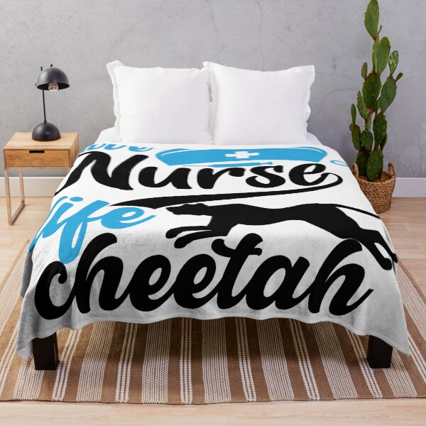 Item preview, love nurse life cheetah funny nurse saying for nurses for mom for sister for friend  designed and sold by mydreamcatcher.