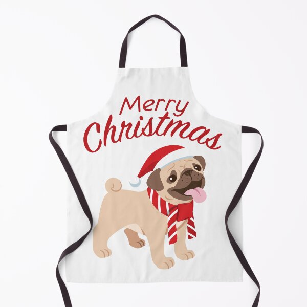 Item preview, Merry Christmas Pug designed and sold by Emil1993.