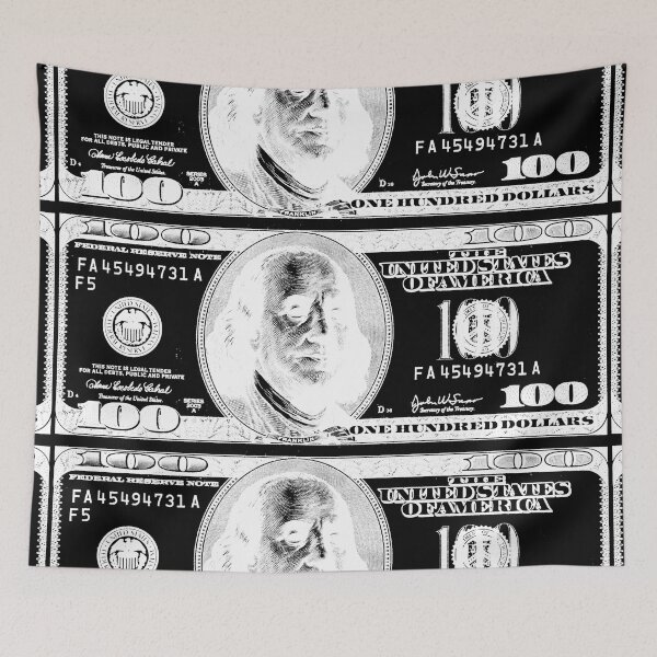 Item preview, FIAT - Black Wall Street 100 Bill Cash designed and sold by hyproinc.