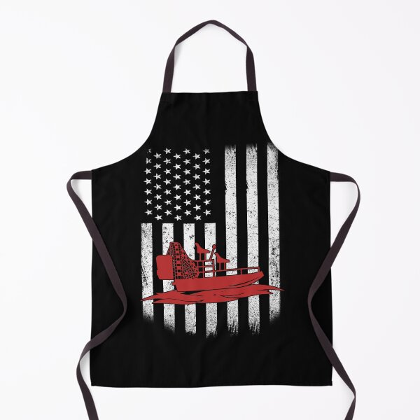 Item preview, retro vinatge American Flag Airboat designed and sold by Space Art.