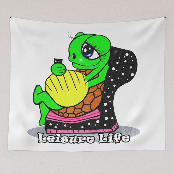 Item preview, A Cute tortoise 's leisure life  designed and sold by Shirley cute art .