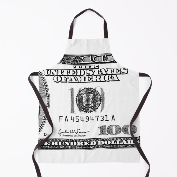 Item preview, FIAT - White Wall Street 100 Bill Cash (White/Black) designed and sold by hyproinc.