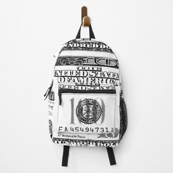 Item preview, FIAT - White Wall Street 100 Bill Cash (White/Black) designed and sold by hyproinc.