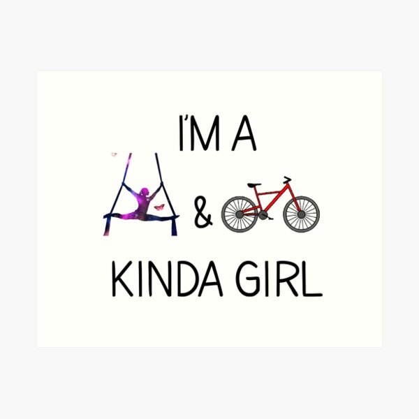 Item preview, I'm This Kinda Girl, Aerial Silk Girl, Aerial Silks,  Aerial Silks, Circus, Funny Lyra designed and sold by Aerial Addicts.