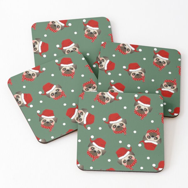 Item preview, Merry Christmas Pug  designed and sold by Emil1993.