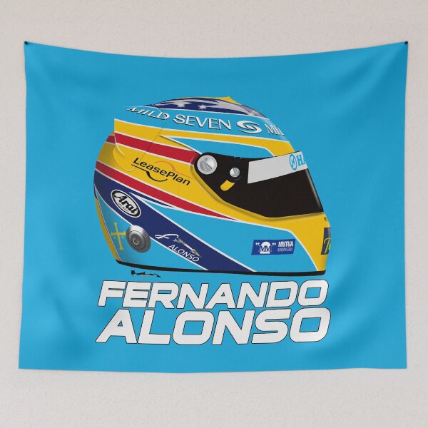 Item preview, Fernando Alonso - 2006 R26 Renault Helmet designed and sold by JageOwen.