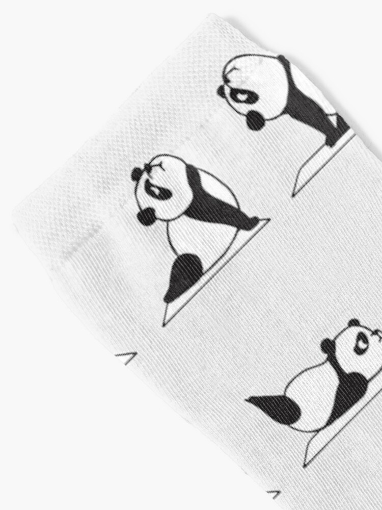 Alternate view of Panda Yoga Socks