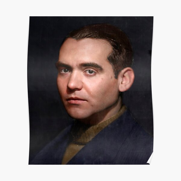 Federico García Lorca. 1933. Buenos Aires. Poster