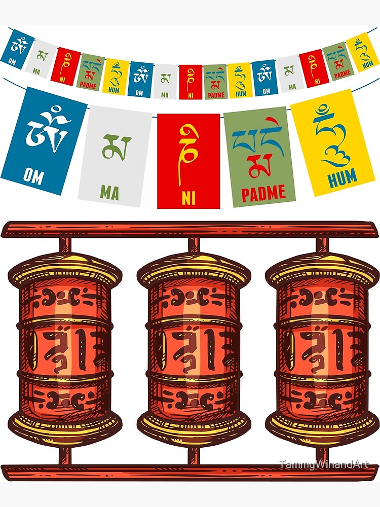 Tibetan Buddhist Prayer Flags Prayer Wheels and Mantras Tibetan Buddhist Prayer Flags Prayer Wheels and Mantras