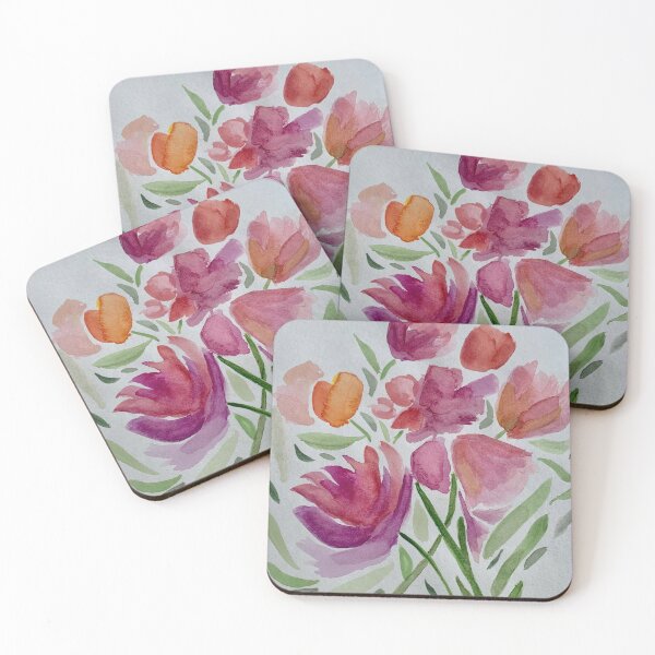 Item preview, Watercolor mixed flowers designed and sold by grygiel5.