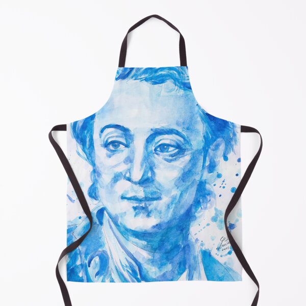 Item preview, DENIS DIDEROT watercolor portrait designed and sold by lautir.