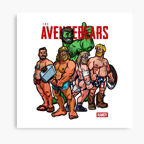 Randy's Avengebears Canvas Print